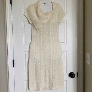 Calvin Klein cable knit sweater dress